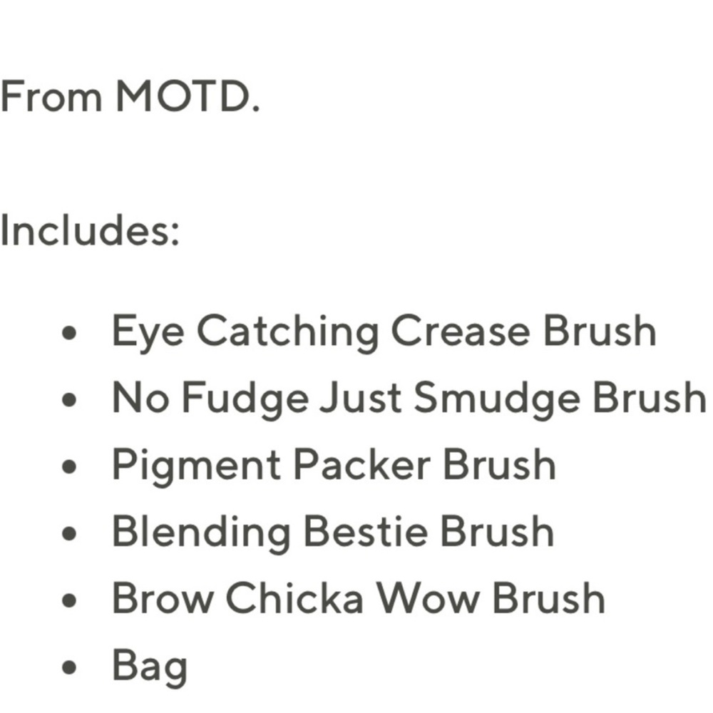 MODT Cosmetics Starter Eye Makeup Brush Set - Picture 7 of 7